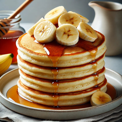 Pancakes Keto à la Vanille